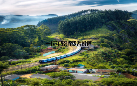 一位年轻消费者说道