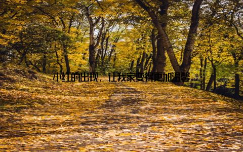 小红的出现, 让我家变得更加温馨